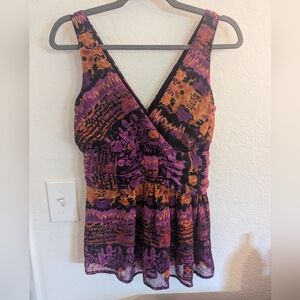Ricki's Flowy Colorful Tank Top